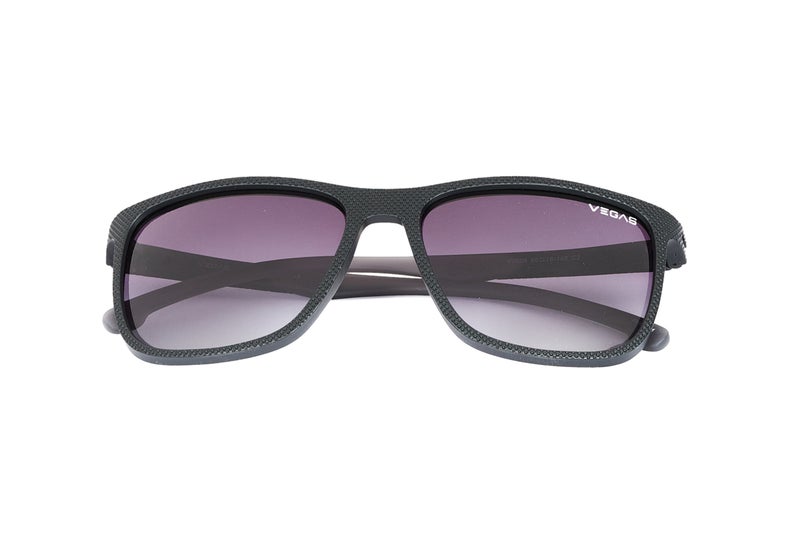 VEGAS Full Rim Rectangular Men Grey  Sunglasses V3004 C2 - Image 2